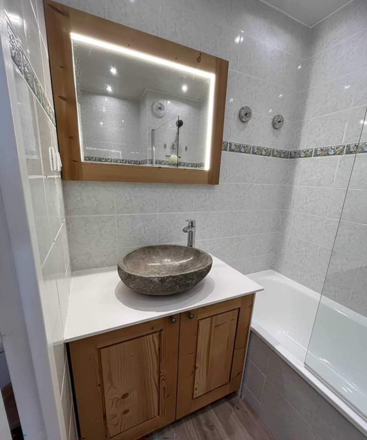 Aménagement de salle de bains La Plagne Tarentaise