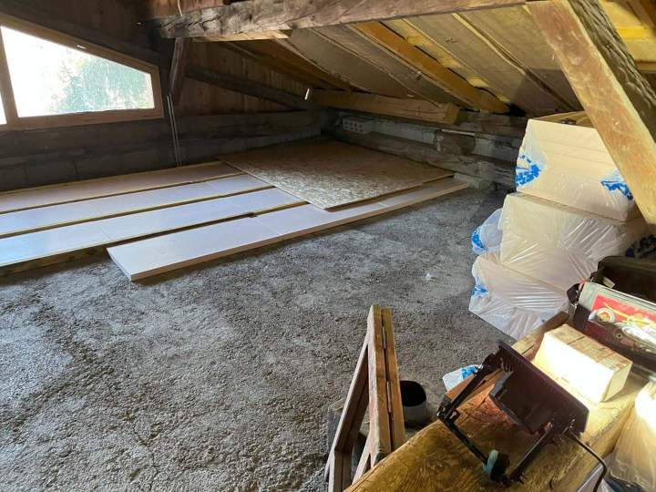 Isolation des combles aménageables La Plagne Tarentaise