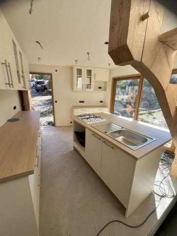 Installation de cuisine sur mesure La Plagne Tarentaise